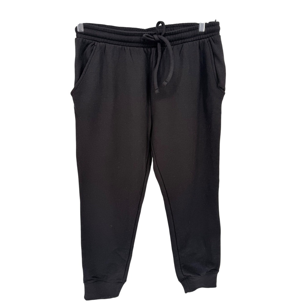 Vineyard Vines Womens Brushed Terry Jogger Pants Jet Black  Size M